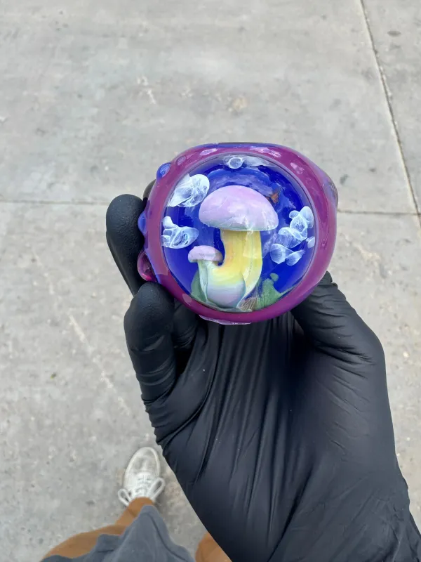 Berzerker Glass Mushroom Spoon