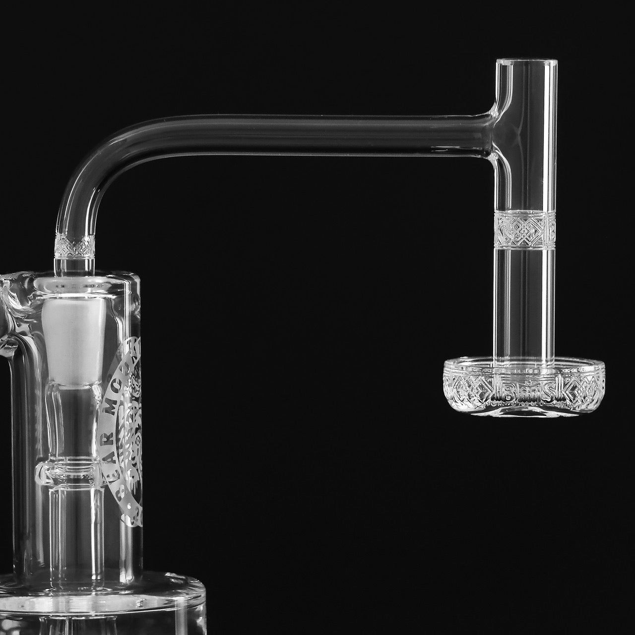Bear Mountain Studios - Short HSA Quartz Slurpers – 10mm Slim Standard Neck Short HSA