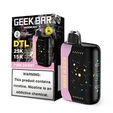 Geek Bar Hookah X 25k Puff Disposable Vape Geek Bar Hookah X 25k Puff Disposable Vape – Pink Berry