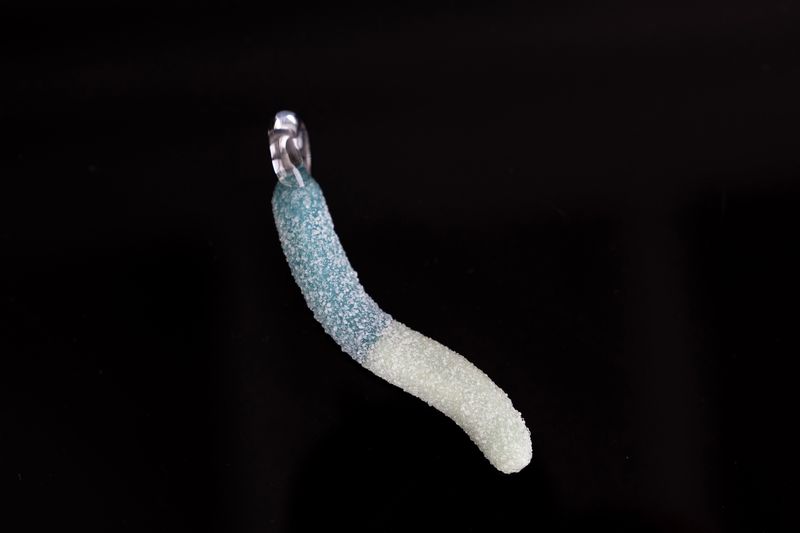 Emperial Glass - Sour Gummy Worm Pendant