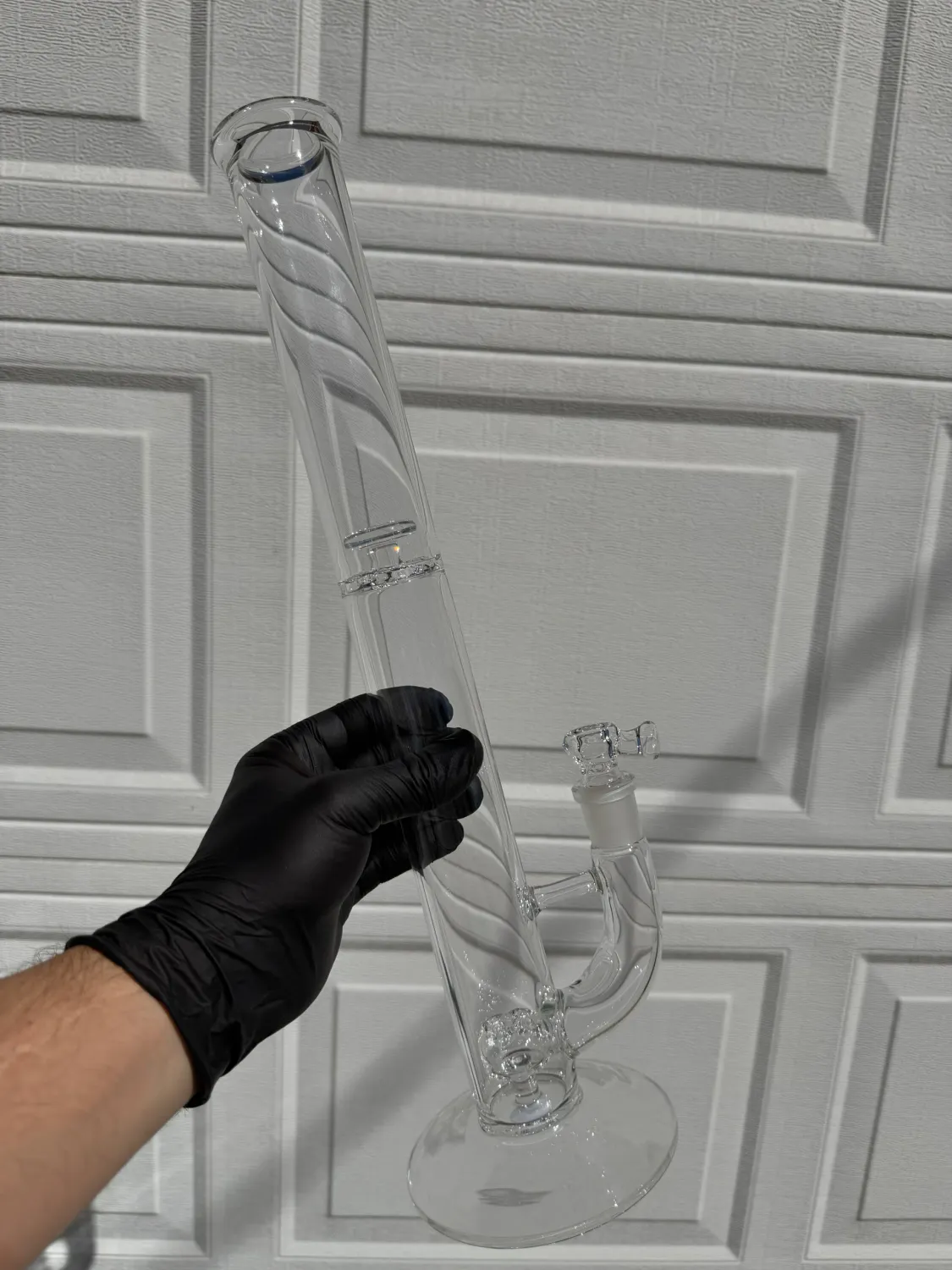 Foundation Glass Single Stage Clear Tube
