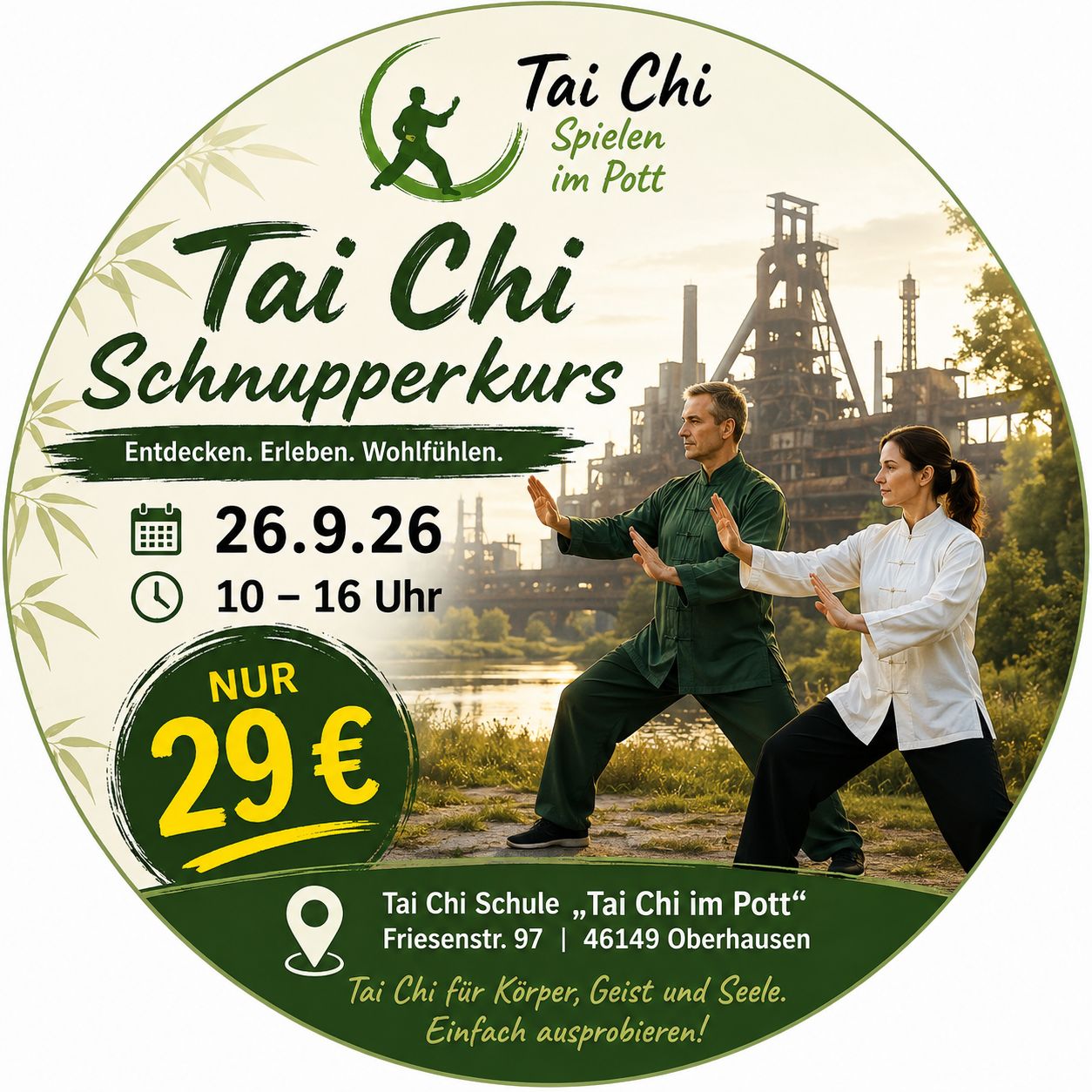 Tai Chi Schnupperkurs