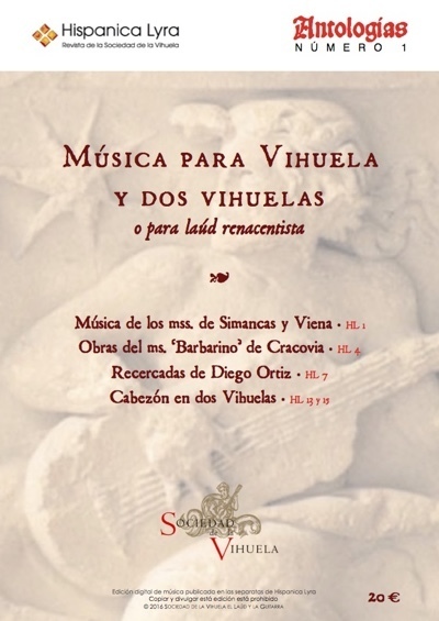 Música para vihuela y dos vihuelas / Music for vihuela and vihuela duo