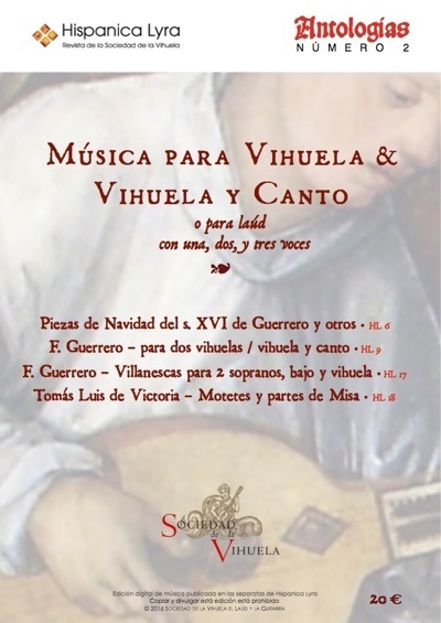 Música para vihuela & vihuela y canto / Music for vihuela & vihuela and voice
