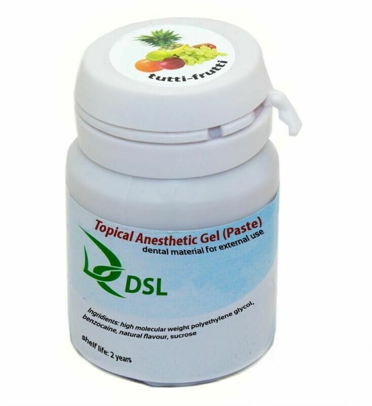 Dental Topical Anesthetic Gel Paste Tattoo Numbing Piercing 30ml