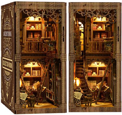 Book nook kit Eternal Bookstore