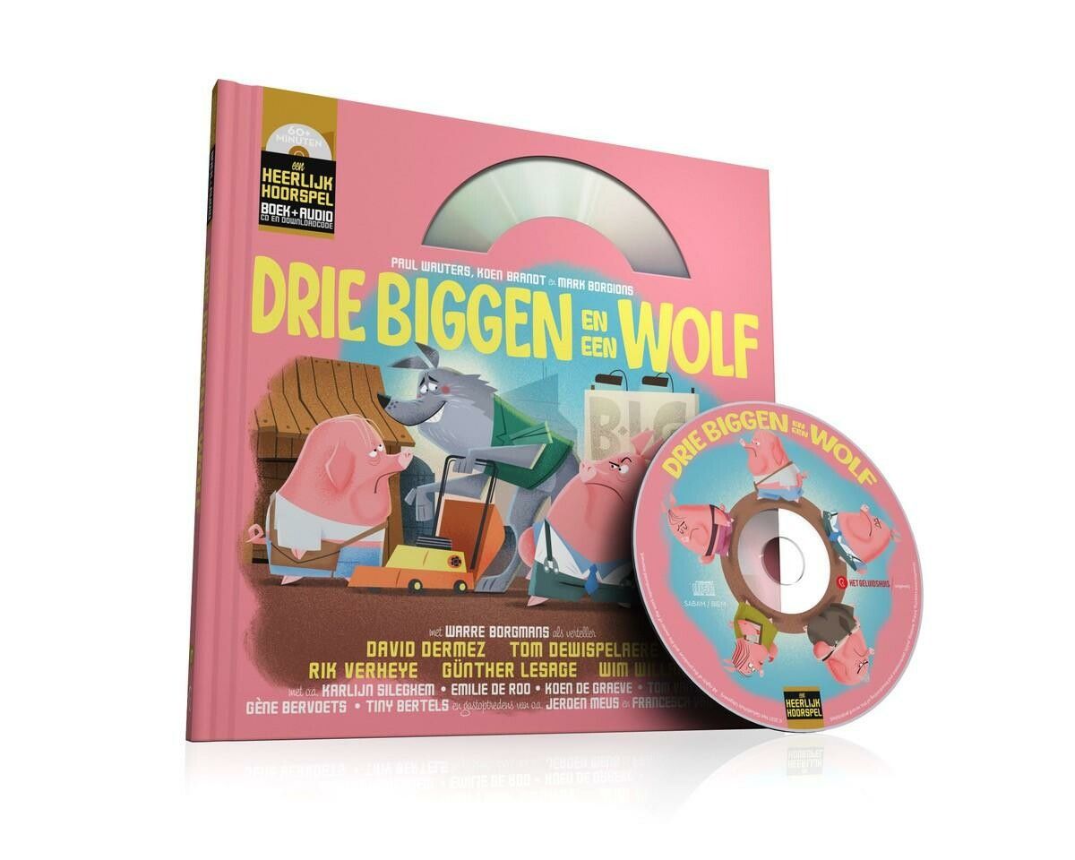 Heerlijk Hoorspel: Drie biggen en een wolf