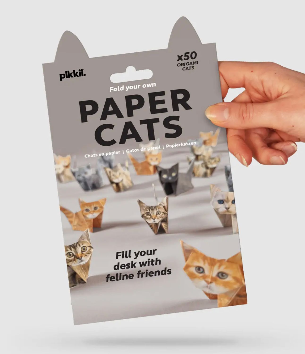 Paper Cats | Diy Origami Kit