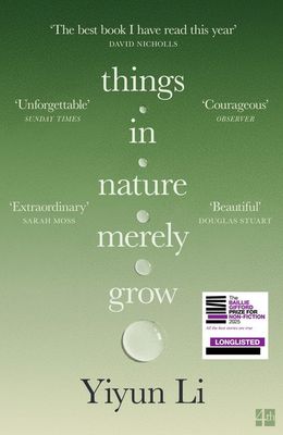 Things in Nature Merely Grow