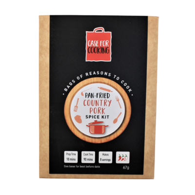 Pan-fried Country Pork Spice Kit 8 servings Pan-fried Country Pork Spice Kit 8 servings