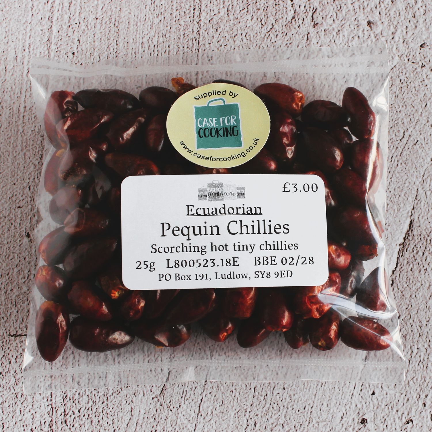 Pequin Chillies Whole