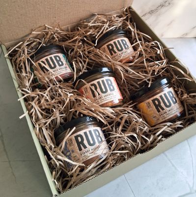 Box Set of Five Spice Rubs