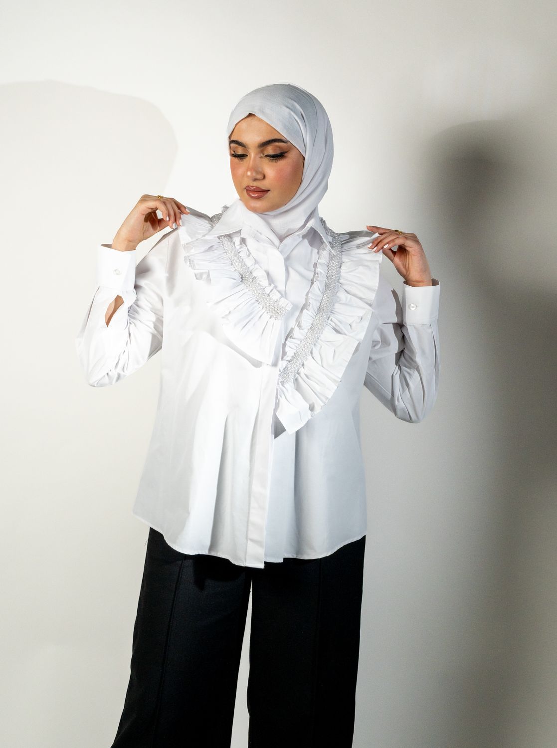 White Cotton Shirt