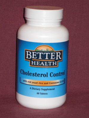 Cholesterol Control from Better Health Products - 60 Tablets