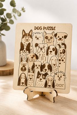 Puzzle en bois – Nos amis les chiens 🐶