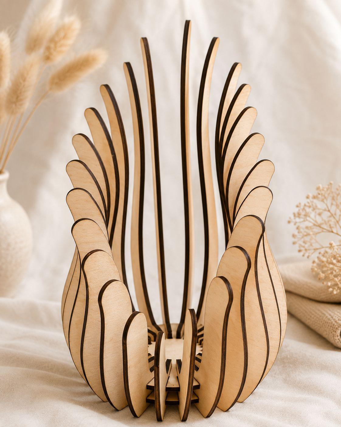 Lanterne décorative en bois ✨