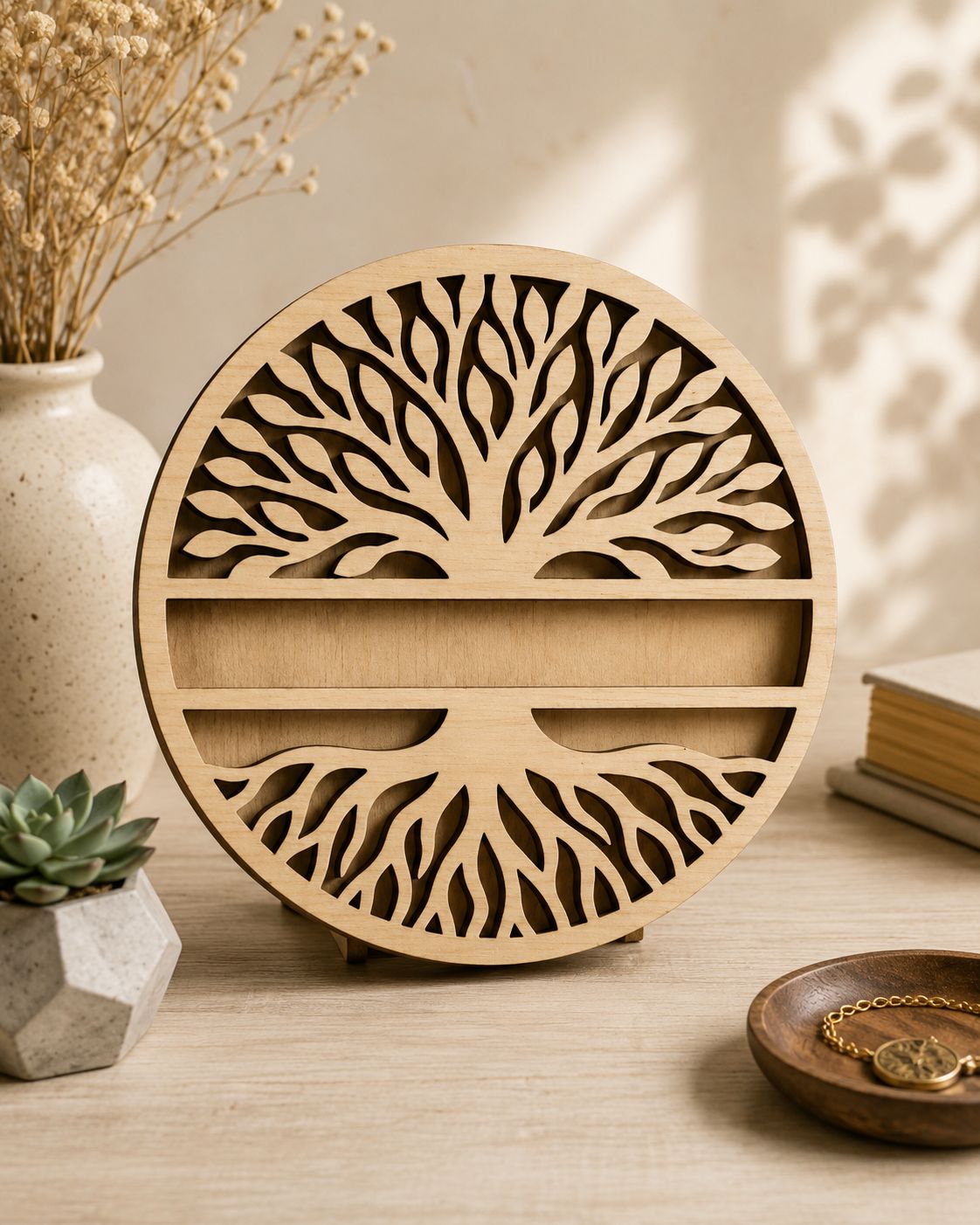 Arbre de Vie – Décoration personnalisée en bois