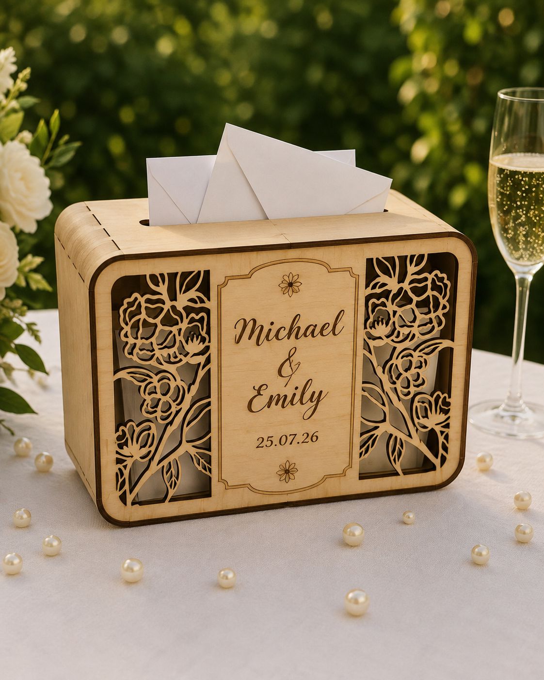 Nos Petits Mots – Urne de mariage personnalisée