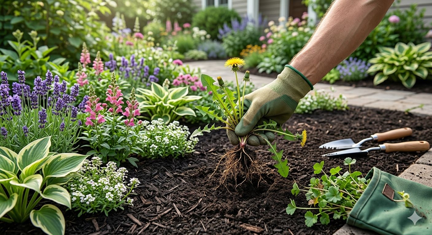 Weeding &amp; Garden Bed Maintenance