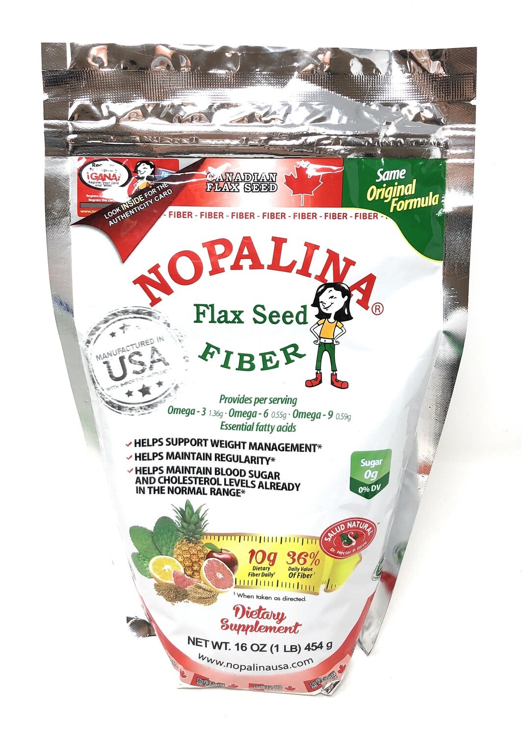 Nopalina Flax Seed Fiber
