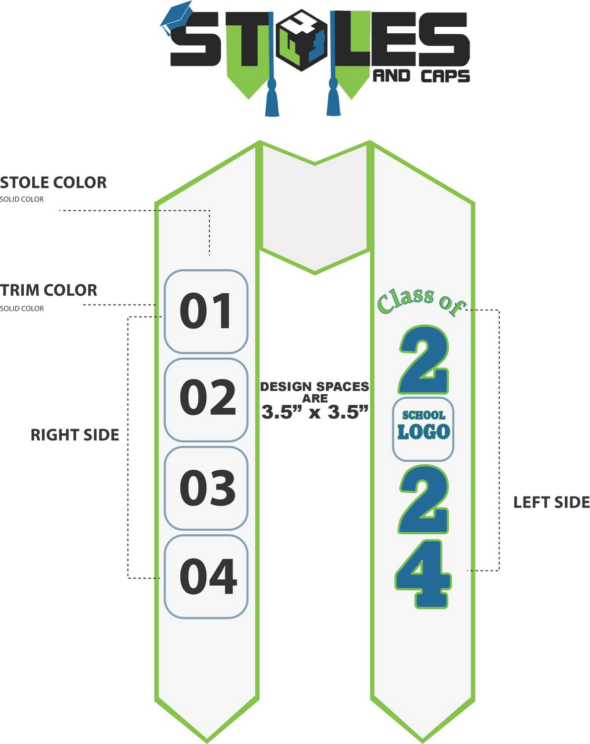 2024 Semi Custom Stole