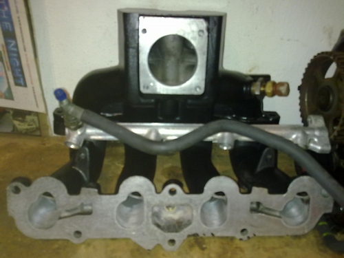 OKC Custom EFi Inlet manifold.