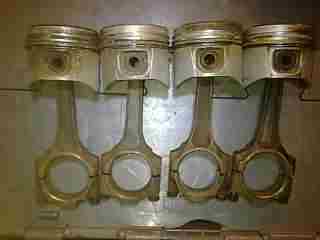 Escort &amp; Fiesta rs turbo standard pistons and rods