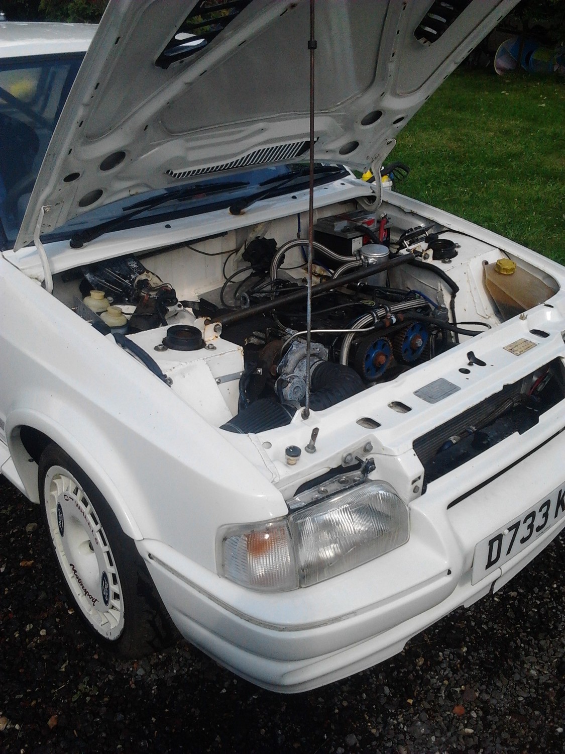 Rear Wheel Drive Escort RS Turbo.