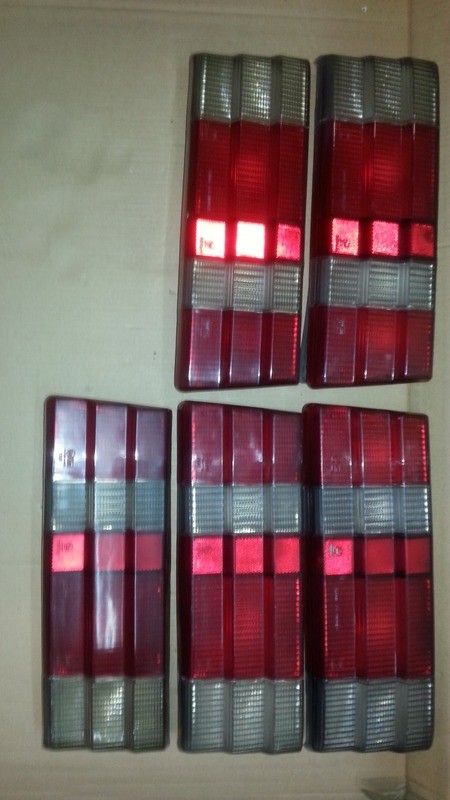 Escort MK3 smoked rear lights. Made by ULTRA. In boxes. Rare item.