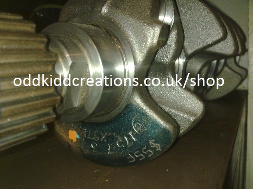 Zetec STEEL crank shaft.