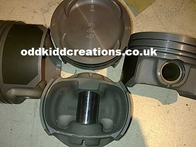 Zetec Mahle motorsport race rally pistons. std.