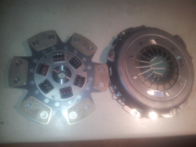 High power 6 paddle clutch FWD