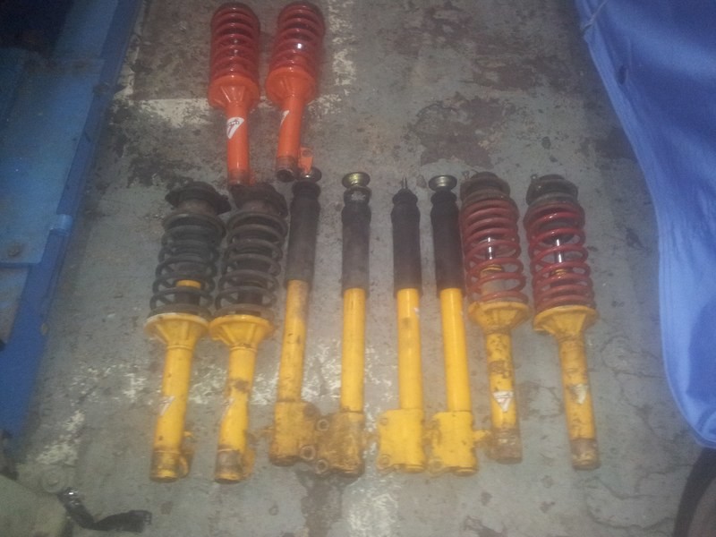 ERST Koni Suspension legs and spring set front and rear