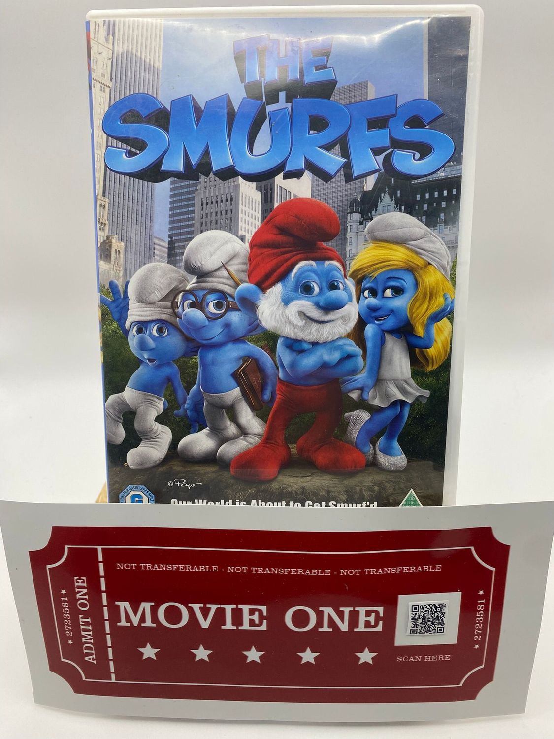The Smurfs 2011 DVD - Internal Stock Code - IN000159