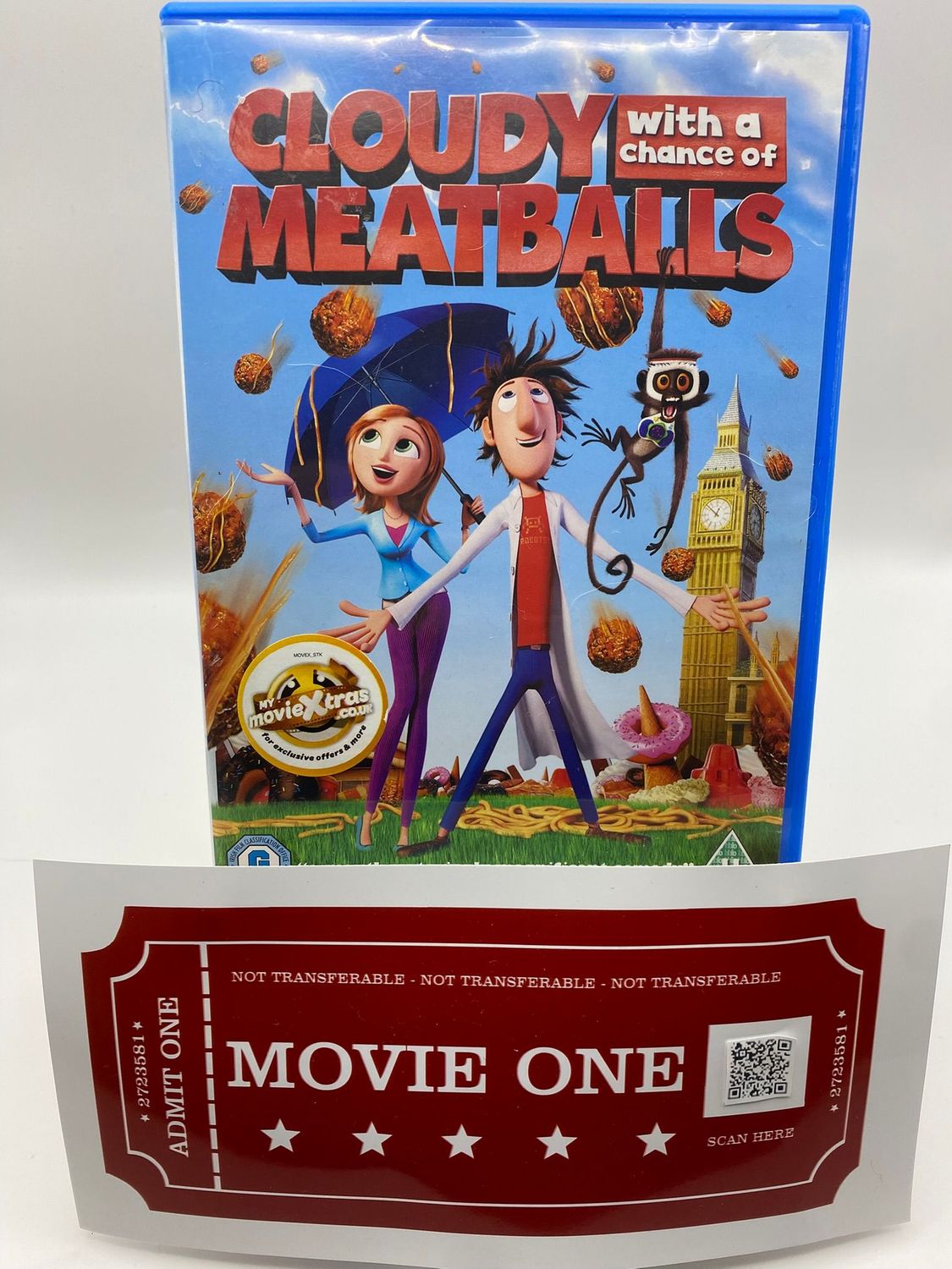 Cloudy with a Chance of Meatballs DVD - IN000120