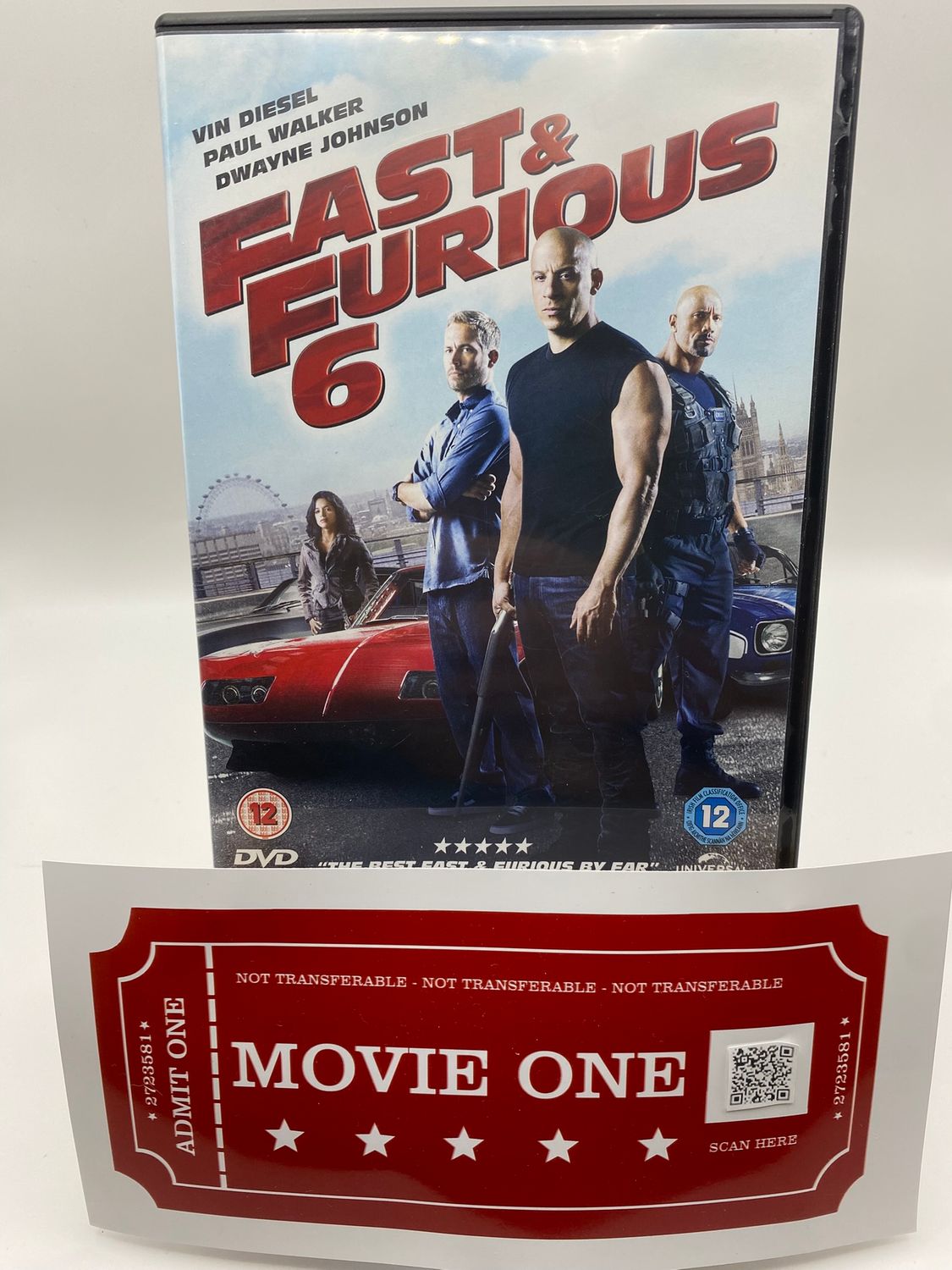 Fast &amp; Furious 6 DVD &amp; UV Copy - IN000138