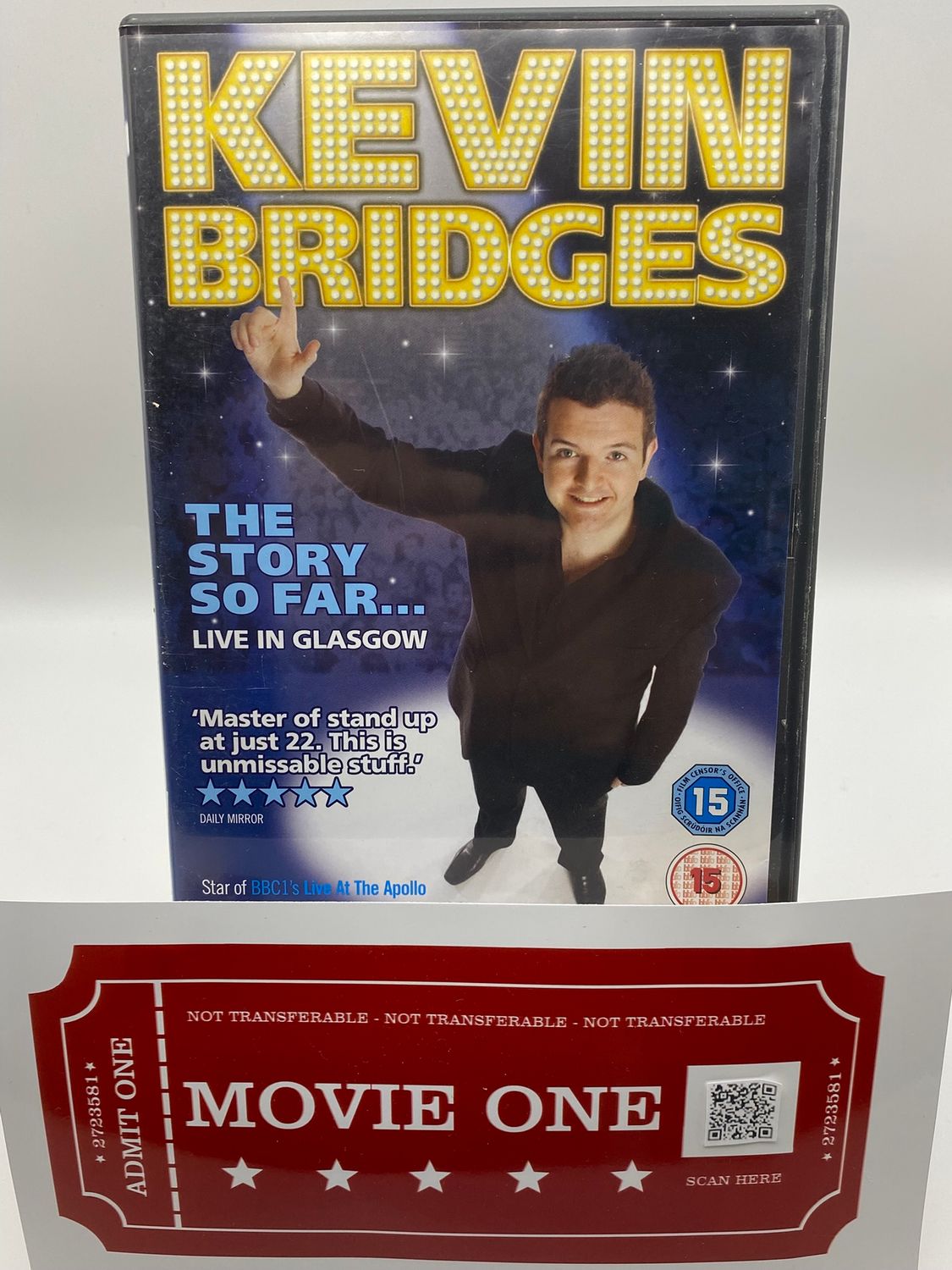 Kevin Bridges The Story So Far Live in Glasgow DVD - IN000060