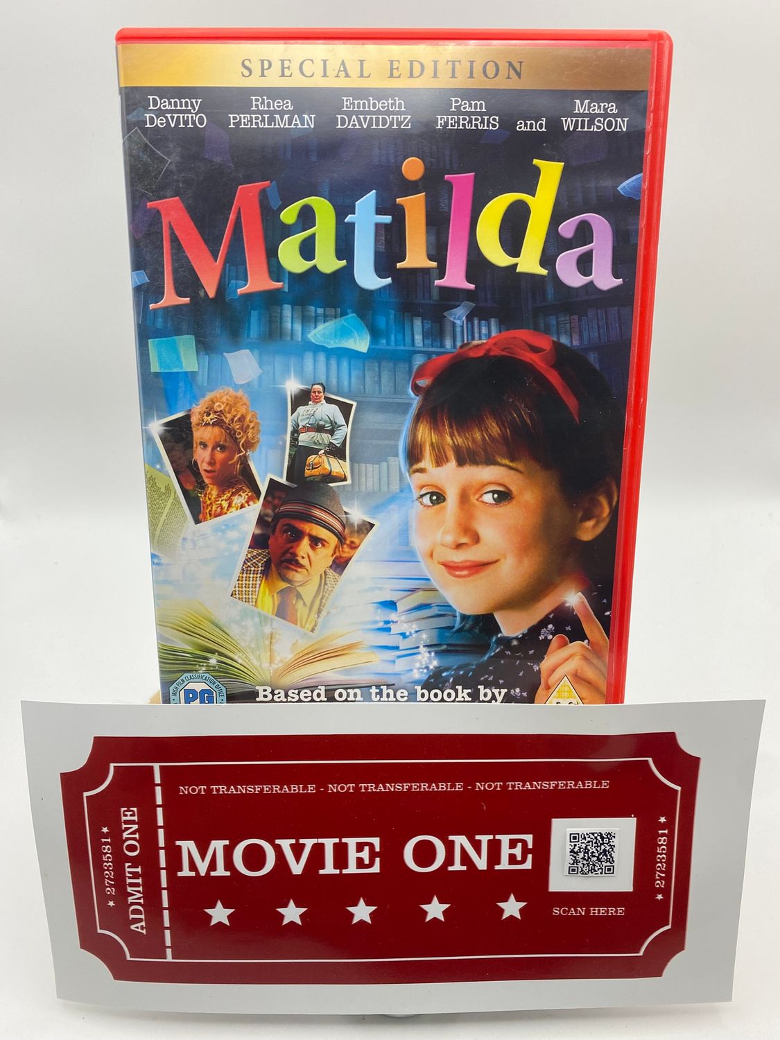 Matilda Book and DVD Bundle (DVD)