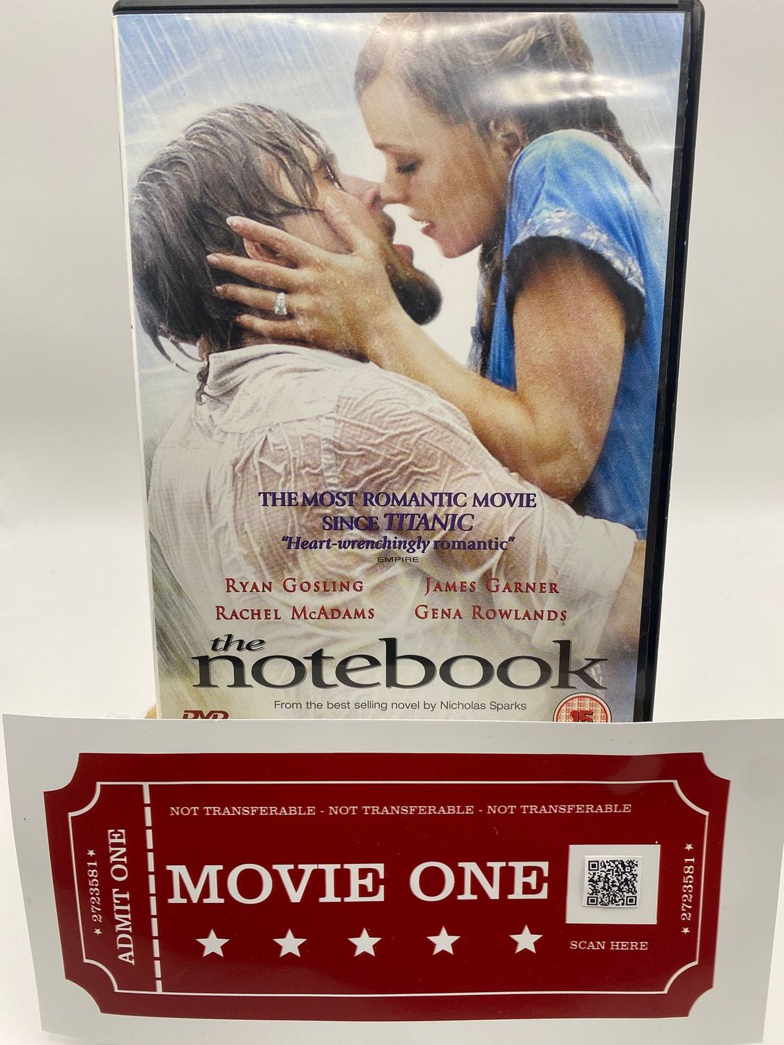The Notebook DVD - Internal Stock Code - IN000254