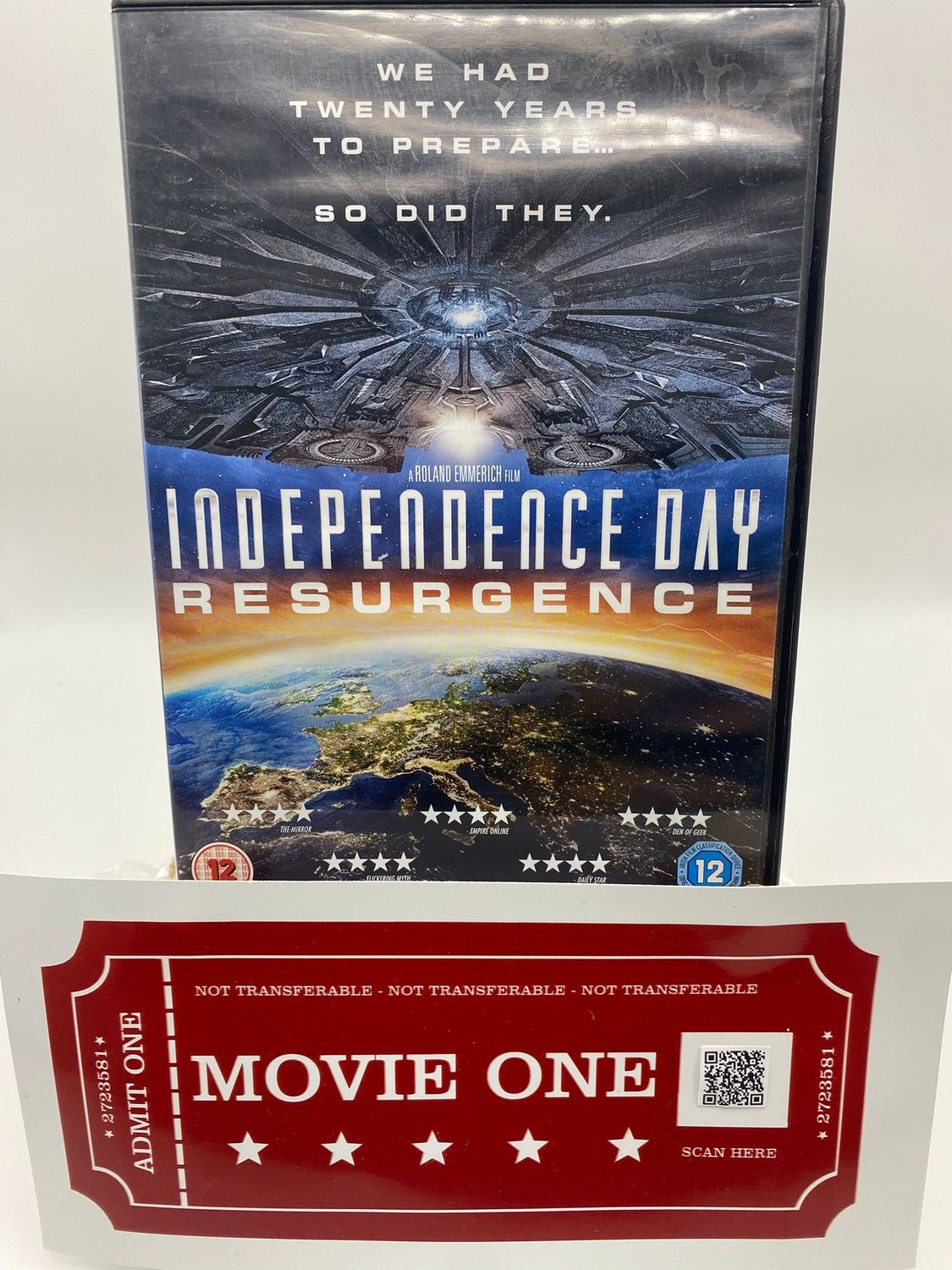 Independence Day: Resurgence DVD - Internal Stock Code - IN000255