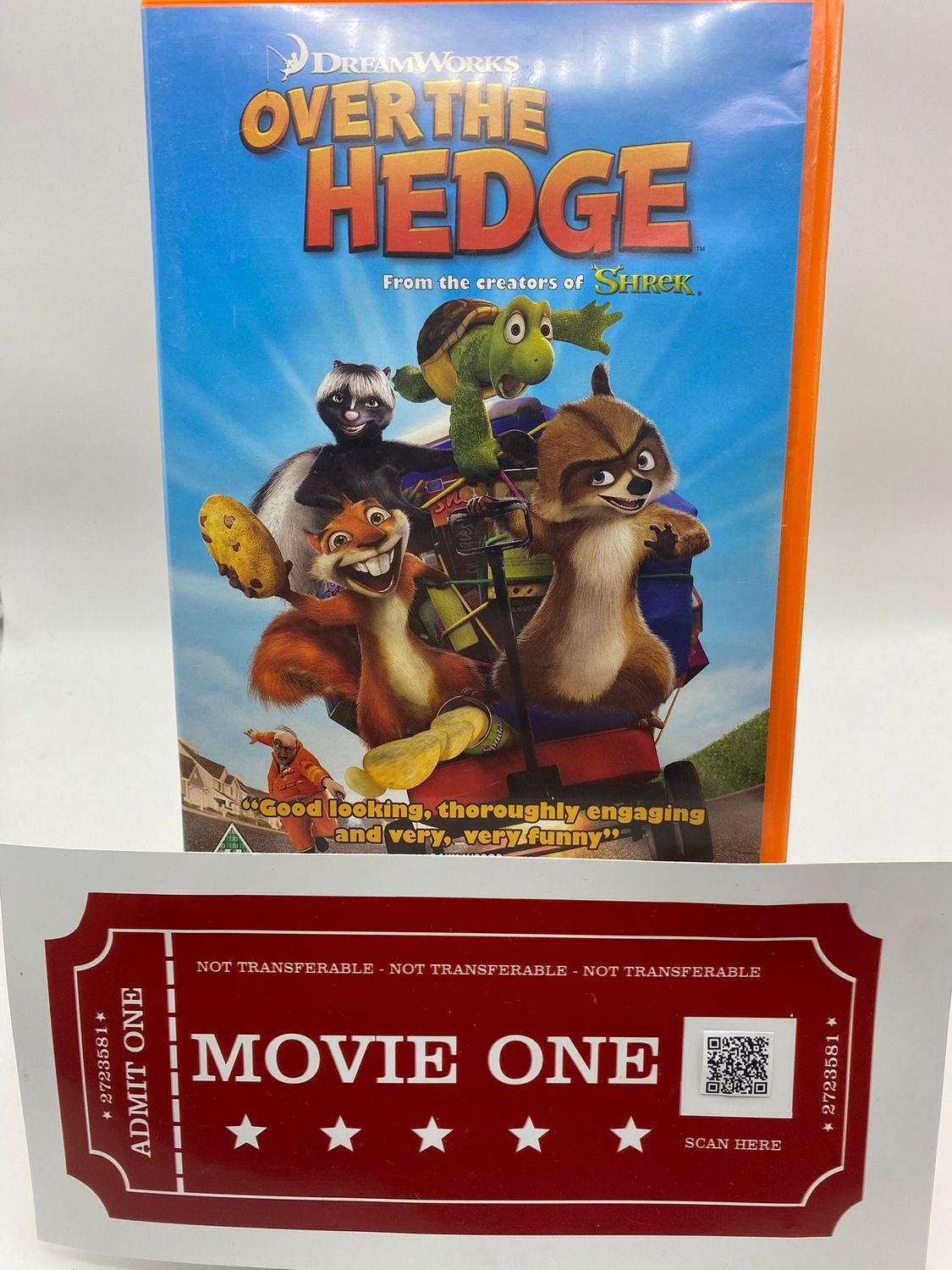 Over The Hedge DVD - Internal Stock Code - IN000303