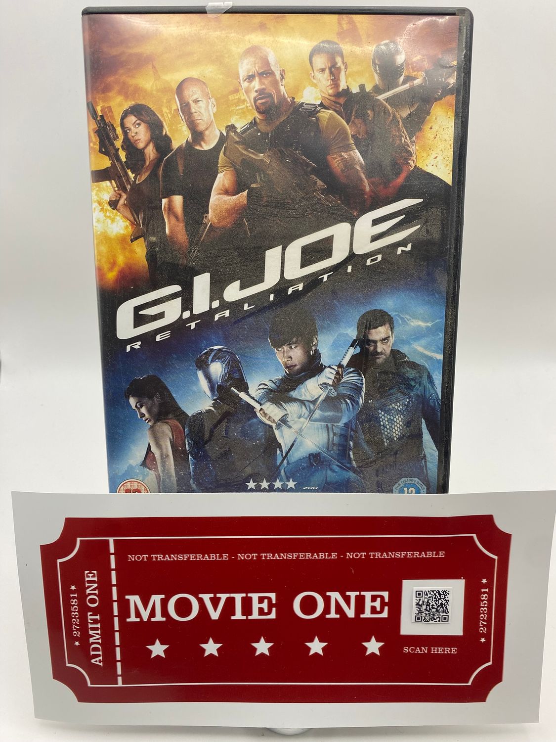 G.I. Joe Retaliation DVD - Internal Stock Code - IN000222