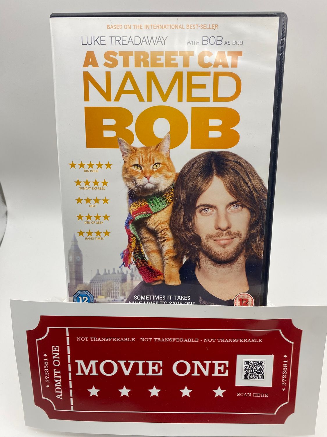 A Street Cat Named Bob DVD - Internal Stock Code - IN000223