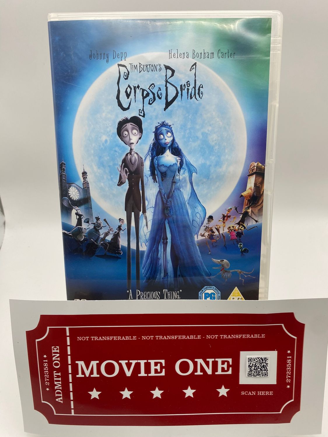Tim Burtons Corpse Bride DVD - Internal Stock Code - IN000232