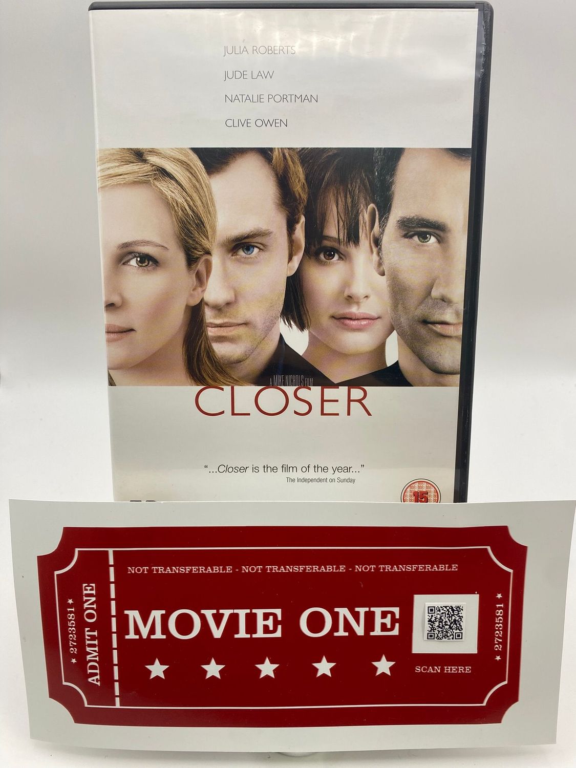 Closer DVD - Internal Stock Code - IN000250