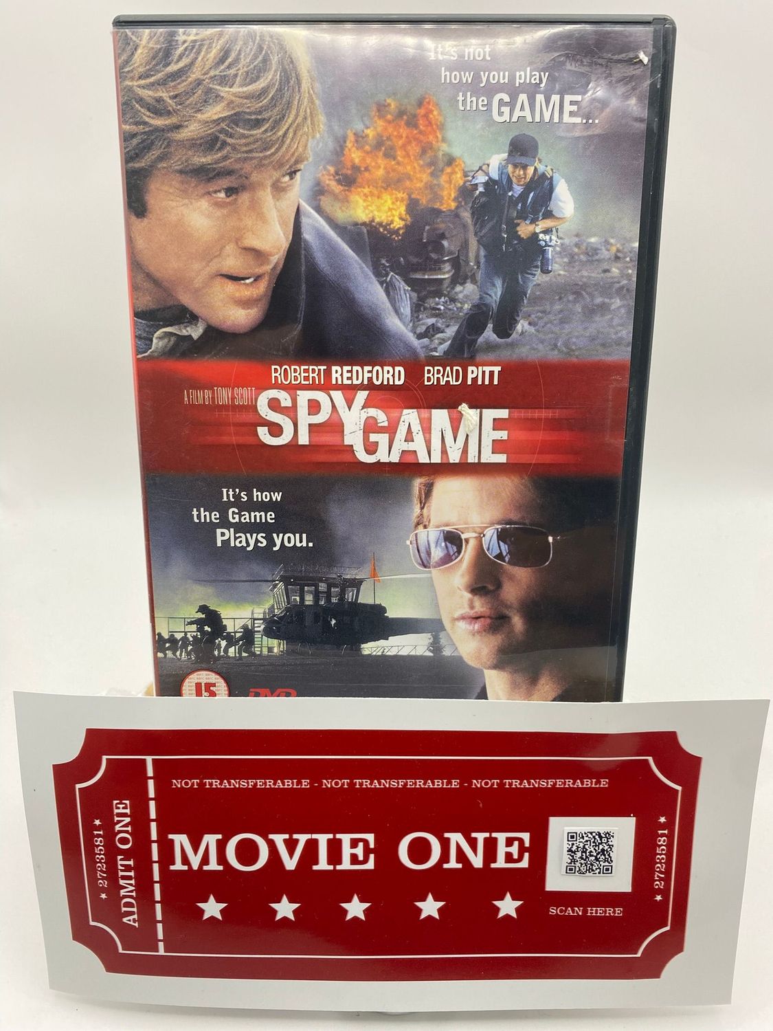 Spy Game DVD - Internal Stock Code - IN000264