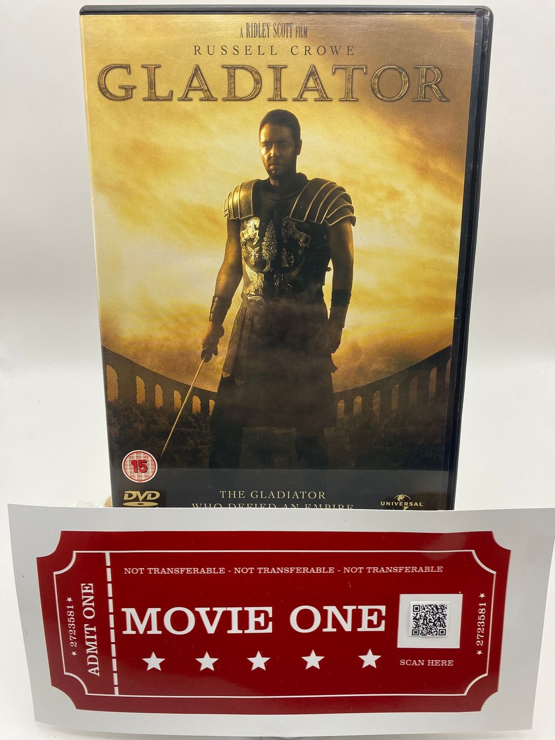 Gladiator DVD - Internal Stock Code - IN000272
