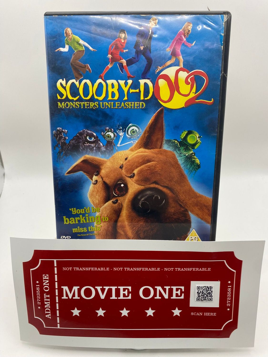 Scooby Doo 2 Monsters Unleashed DVD - Internal Stock Code - IN000251