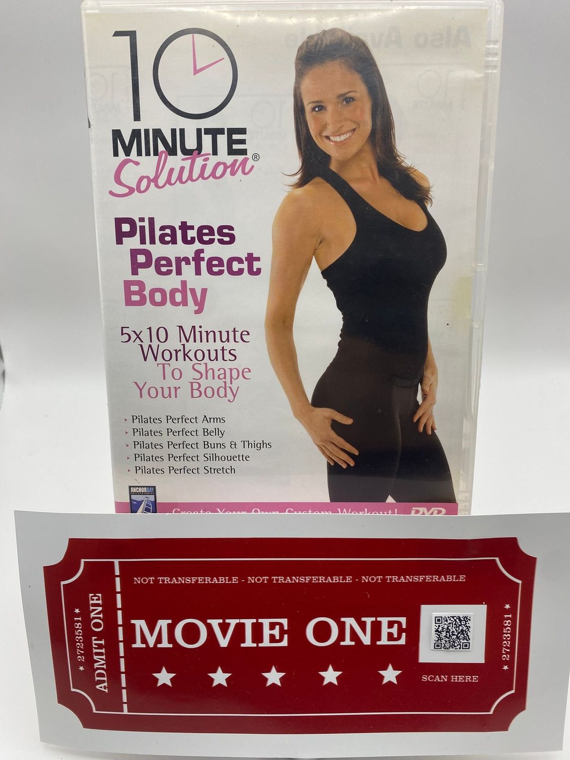 10 Minute Solution Pilates Perfect DVD - Internal Stock Code - IN000308