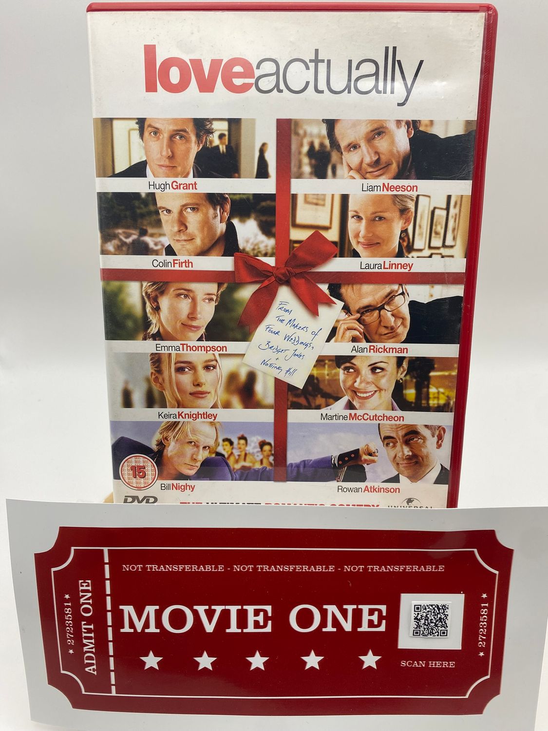 Love Actually DVD - Internal Stock Code - IN000211